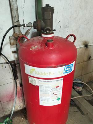 Hydrostatic Test dan Refill Gas FM200 di PLN MCTN Duri